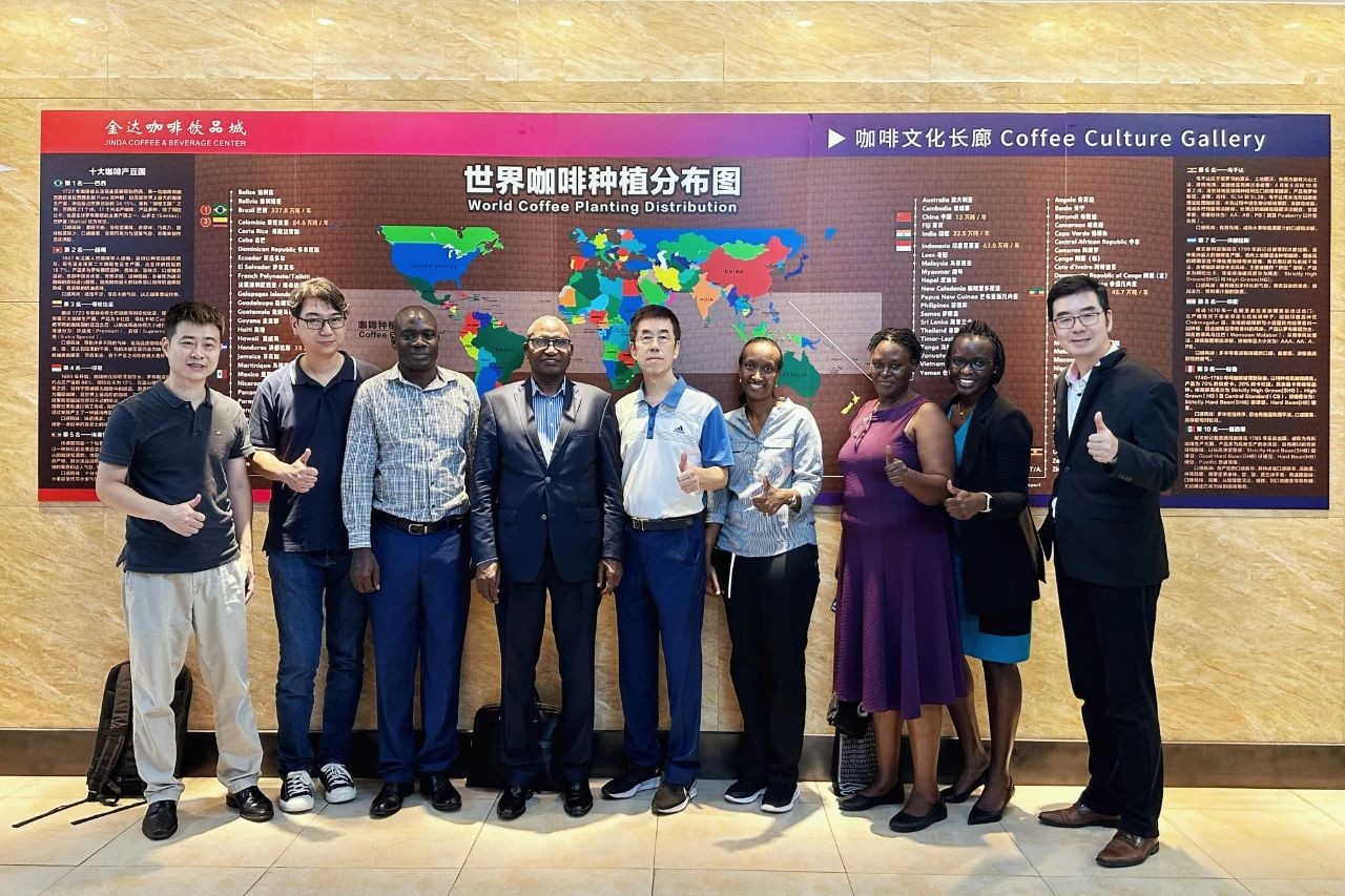 烏干達(dá)咖啡發(fā)展局（UCDA）總裁來訪金達(dá)