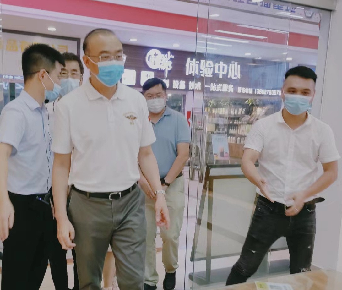 廣州白云區(qū)潘志軍區(qū)長一行到金達(dá)調(diào)研“食材之都”轉(zhuǎn)型升級工作